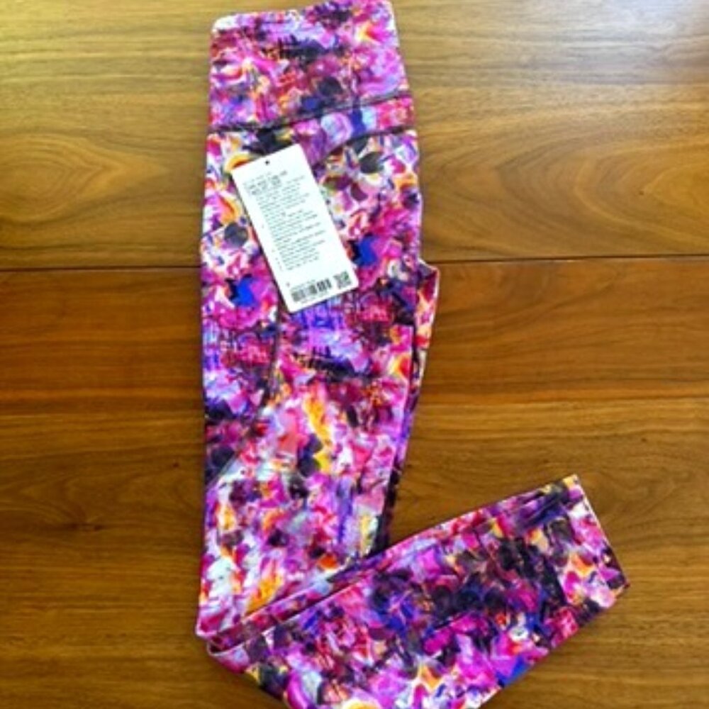 Lululemon *SeaWheeze* Fast and Free High-Rise Tight 25"